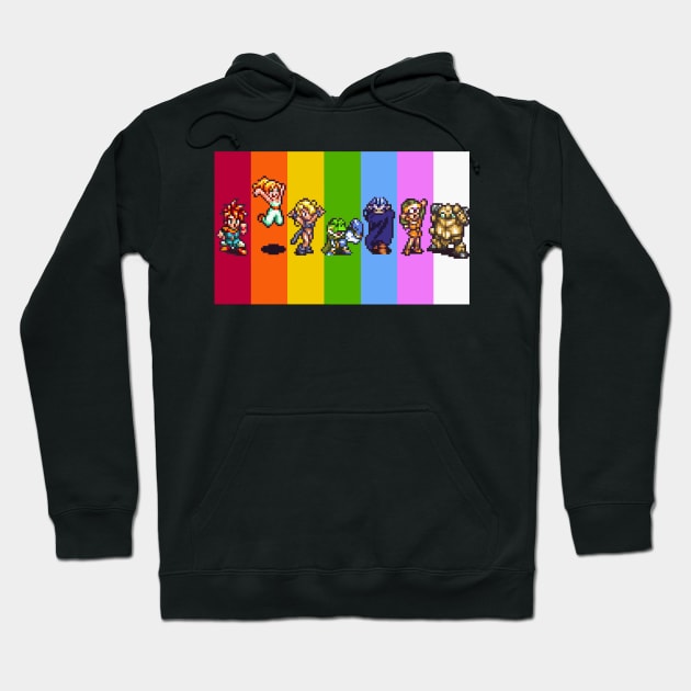 Chrono Colors Hoodie by TheWellRedMage